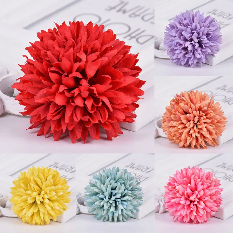 1PC Artificial Flower 6.5cm Silk Hydrangea Wedding Party Home Decoration DIY Wreath Fake High Quality Popular Hot Sale | Дом и сад