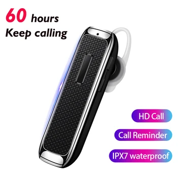 

Single Bluetooth Earphone K20 Wireless Car Earbuds Business Handsfree Bluetooth Headset Earphones With Microphone for Driving