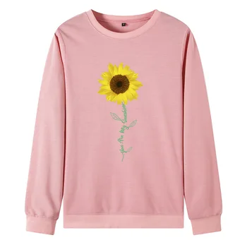 

2019 Women's loose long-sleeved sweatshirts