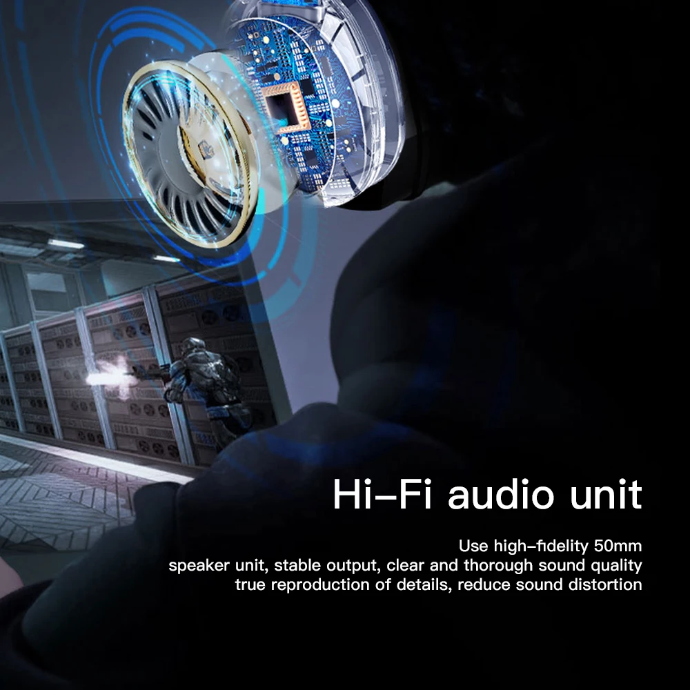 Wired Gaming Headphones Colorful Lighting Headset for PC With Microphone Headphone Stimulating battlefield Gaming Headset