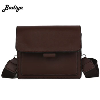

2020 New Women's Shoulder Bag Fashion Small Square Bag Wide Shoulder Strap Messenger Bag Wild Color Retro Female Crossbody Bag