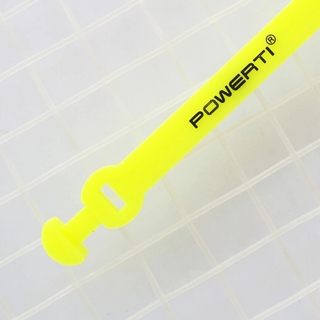 4 Pieces Practical Tennis Racket Vibration Dampeners Easy Installation