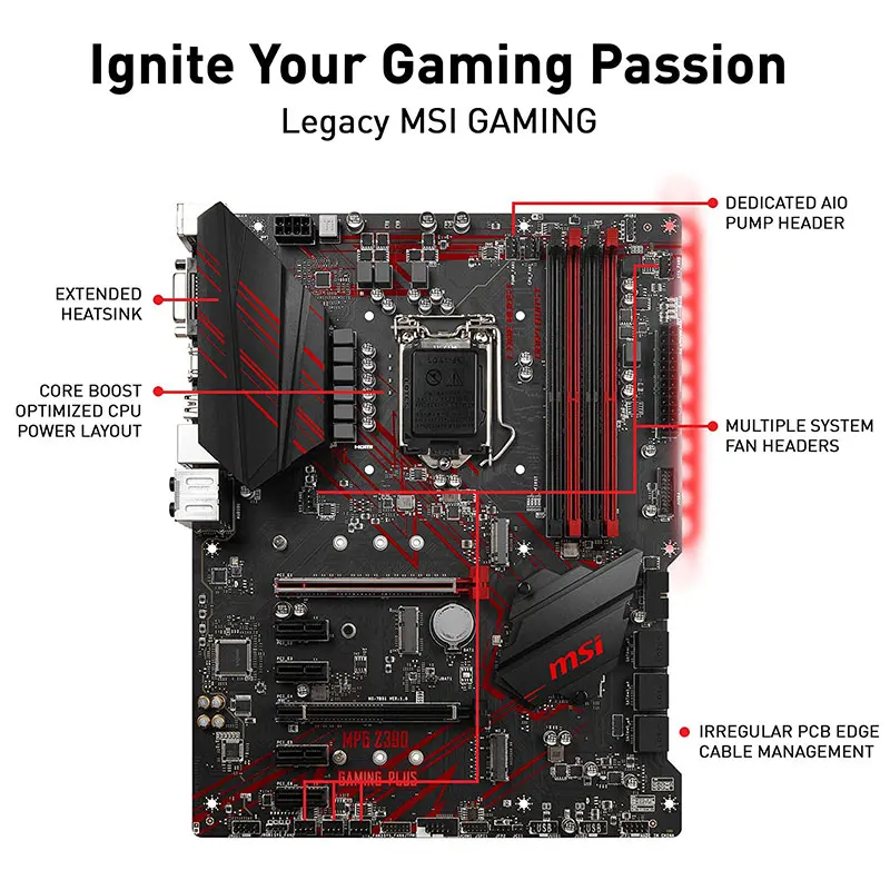 MSI Z390 GAMING PLUS