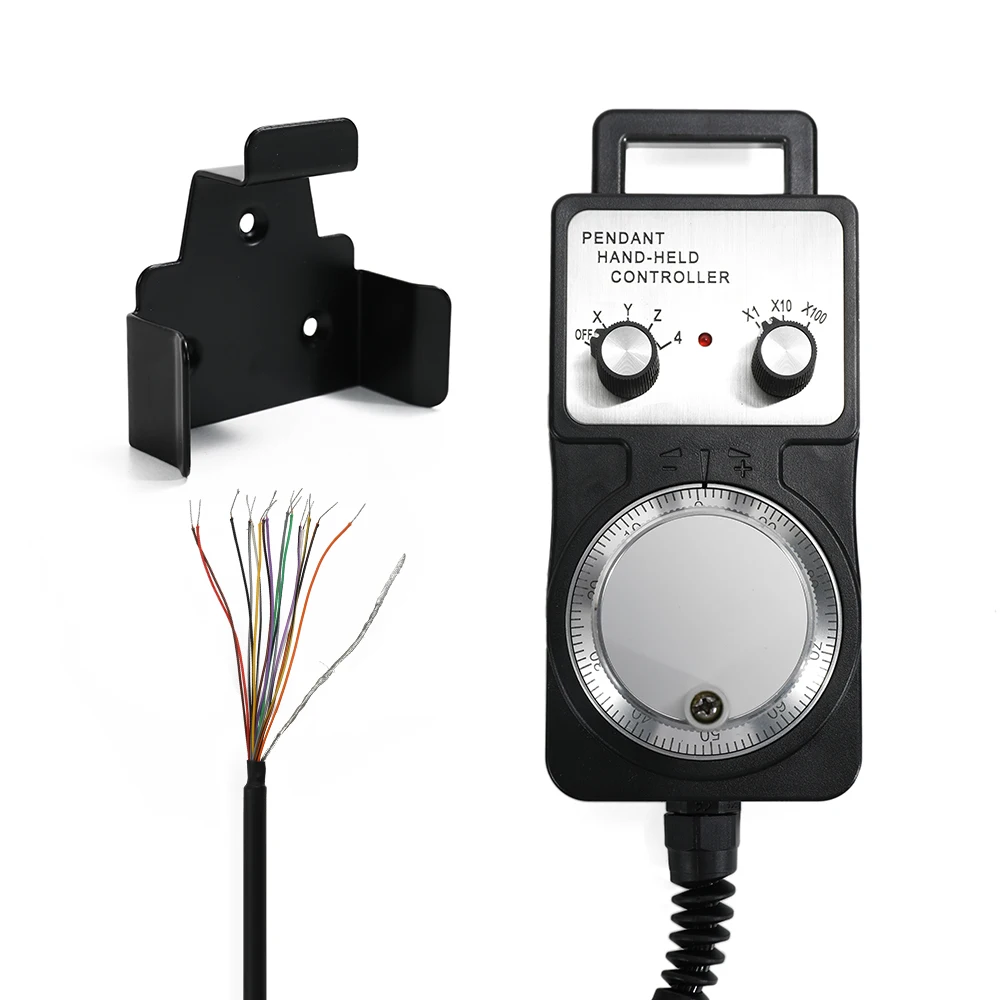 

Hand-held Controller DC 5V Handy Universal Electronic Handwheel Manual Pulse Generator For CNC Machine Tool