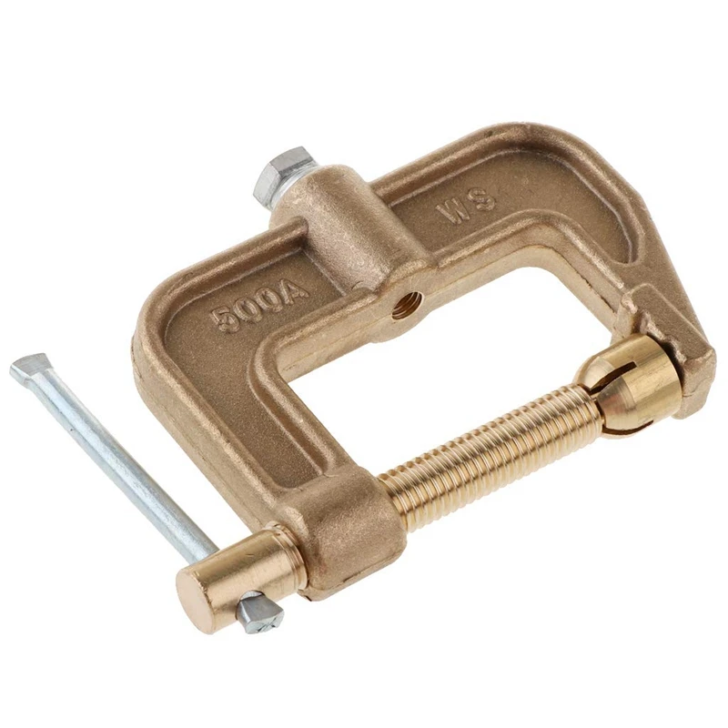 Ground Clamp 500A G Style Welding Earth Clamp Welder Machines Accessories Copper Argon Arc Clamp