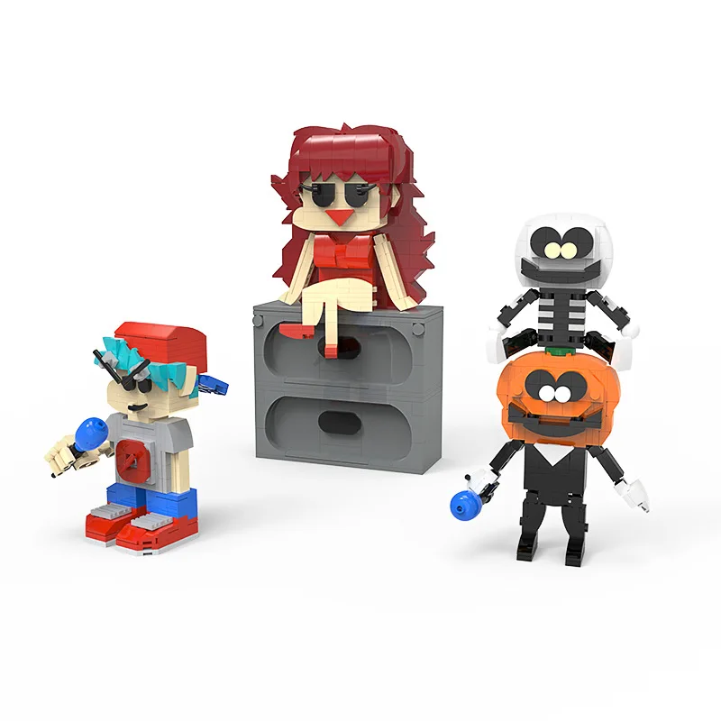 Маленькая кукла-блоки для строительства фигурки fnaf пазл детские игрушки