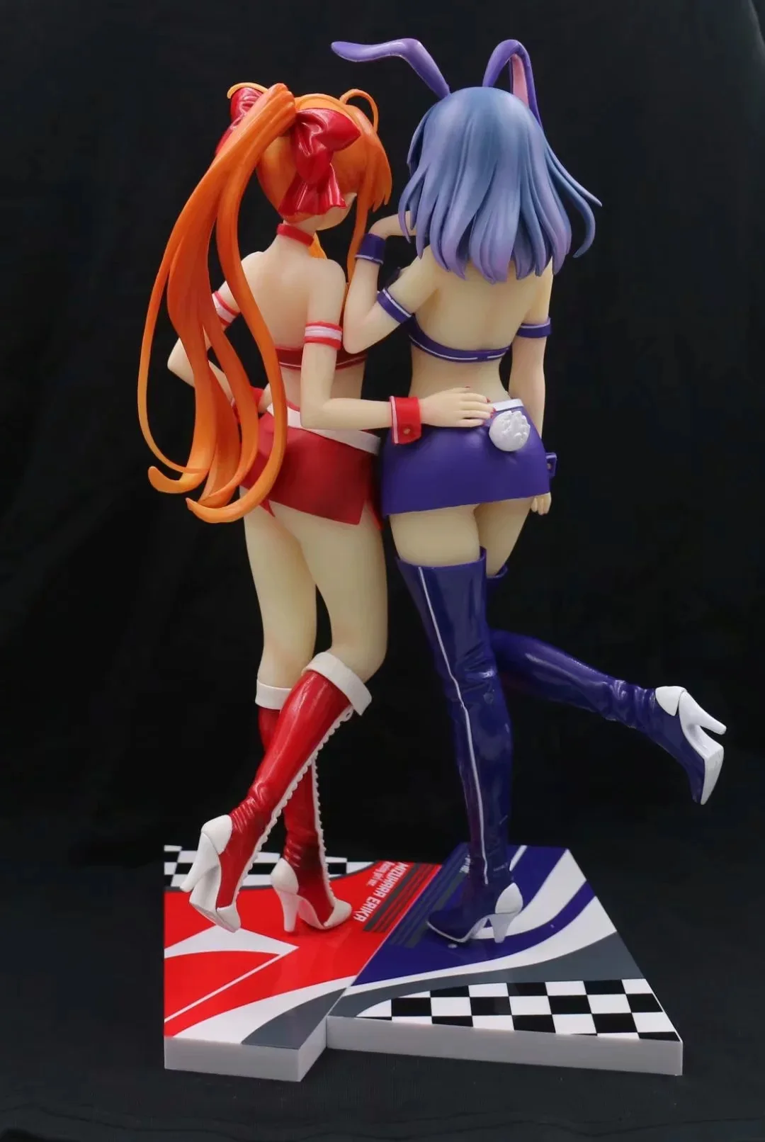 

Kawasaki Deep Twilight Racing Girl Blowing Stone Pattern Suwon Erica Race Car Girl Ver. Boxed Garage Kit