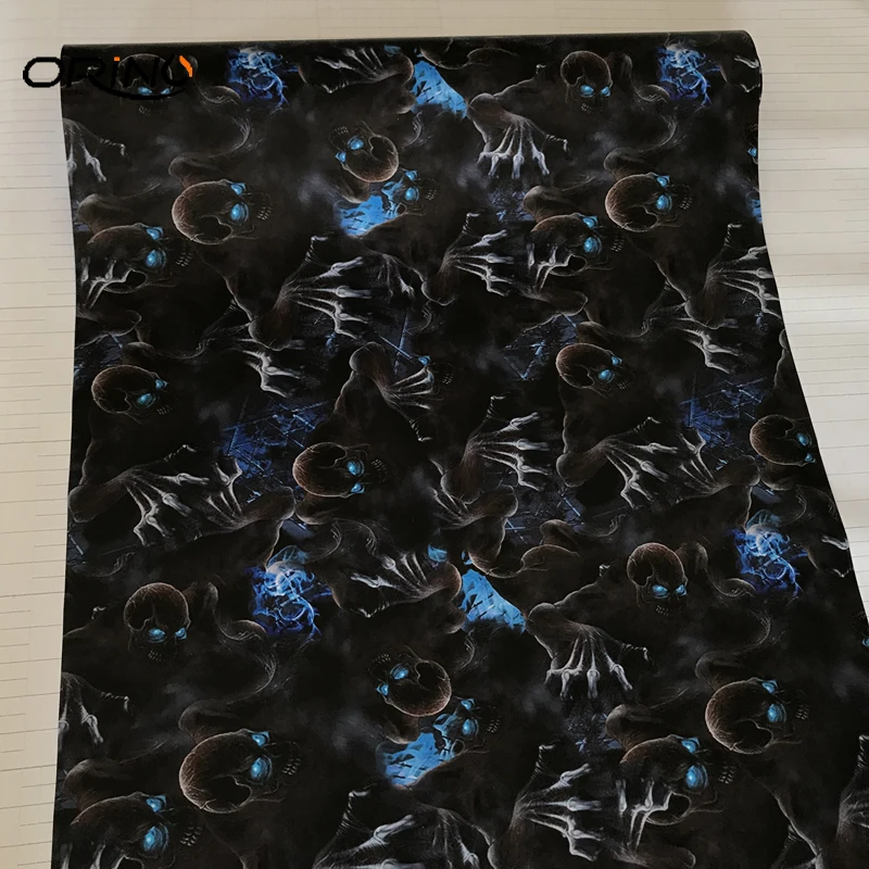 Skull Sticker Bomb Vinyl Film-3