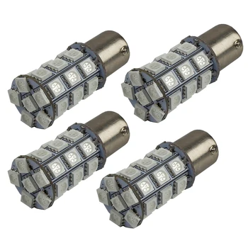 

BA15S 1003 1073 1156 27-LED 5050 Red 8PCs Parking light Backup Reserve Light