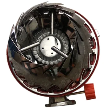 

Outdoor Portable Windproof Stove Burner Lotus Furnace Gas Camping Stove Small Yuan Furnace