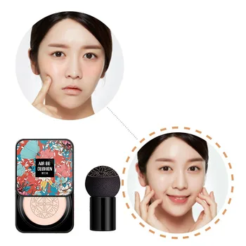 

Mushroom Head Air Cushion BB Foundation Cream Concealer Brightening Moisturizing Long Lasting Foundation Breathable CC Cream 25D