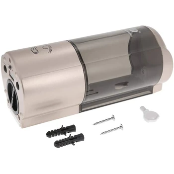 

CHUANGDIAN 500Ml Automatic Soap Dispenser, Wall Mount Touchless Soap Dispenser with Sensor for Rest Room Washroom Toilet