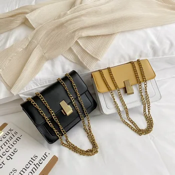 

High sense French niche small bag female 2020 new Korean version of the wild messenger bag chain fashion shoulder bag