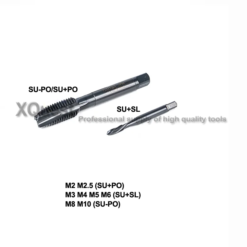 5 шт. YAMAWA HRC30 HSSE Sipral Point tap M2 M2.5 M3 M4 M5 M6 Метрическая Винтовая Машина спиральные острые краны M8 M10 для нержавеющей стали