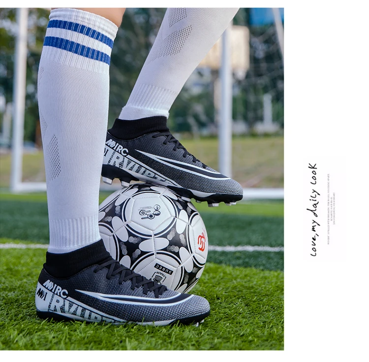 Новинка, высокие футбольные бутсы для мужчин FG Flyknit Turf Futsal Superfly обувь для футбола, Бутсы TF детские спортивные кроссовки AG для женщин размер 46