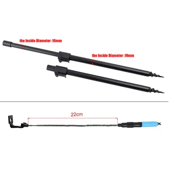 

Bite Indicator with Bracket Fishing alarm Outdoor Tone Alarm Light & Ring