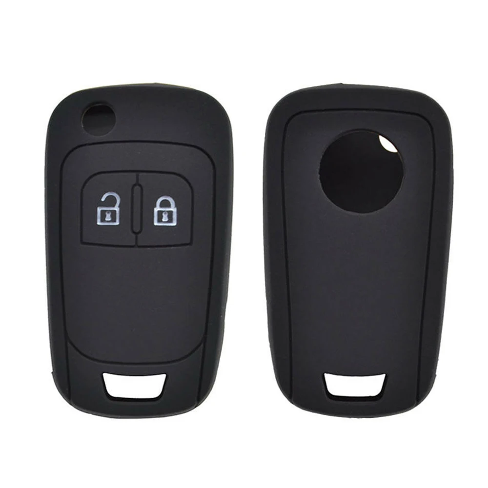 

Silicone For Opel Astra Corsa Zafira Mokka Remote Fob Car Key Cover Case 2 Button