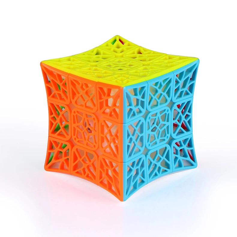 QiYi DNA самолет вогнутый 3x3x3 волшебный куб Cubo Magico платье рельефная игрушка Развивающие игрушки для детей 6 лет рождественские подарки