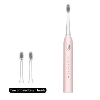 

S802 Sonic Electric Toothbrush Adult Timer Brush 5 Mode Usb Charger Rechargeable Tooth Brushes Replacement Heads Set
