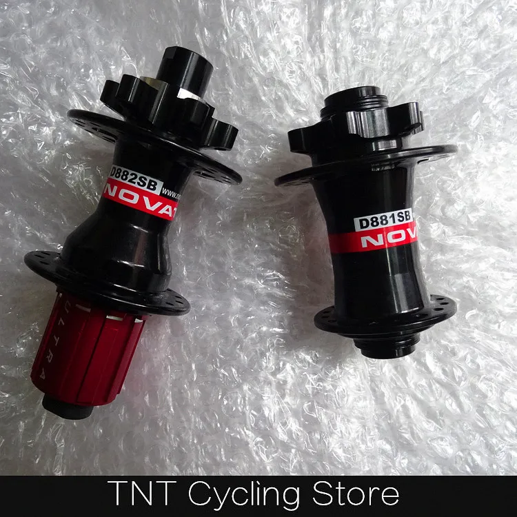 Novatec D881SB D882SB велосипедная ступица mtb 32 отверстия QR 12 мм 15 20 передний 135QR 12x142 задний