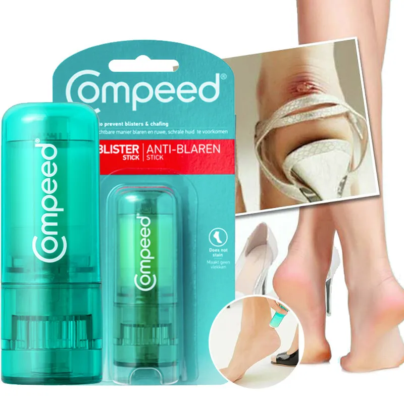 

Anti-Blister Balm Stick 8ml Anti Blaren Foot Protector Heel Care Invisibly Protection Cream Relive Pain