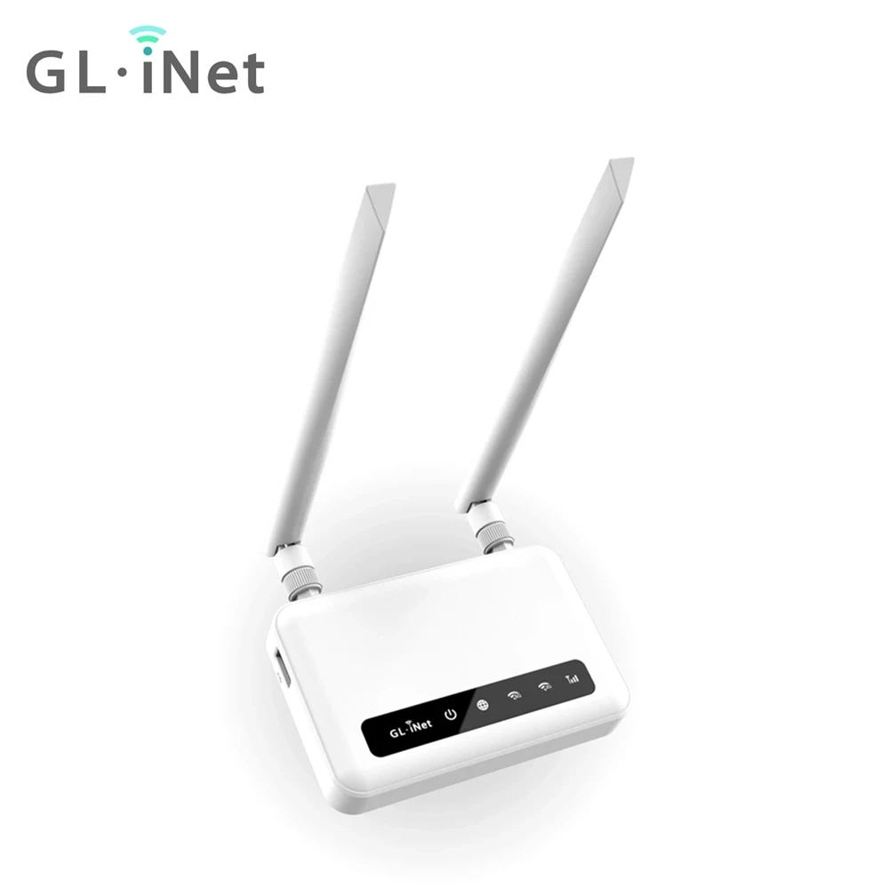 GL X750 (Spitz) 4G LTE OpenWrt VPN Router, 128GB Max MicroSD, t