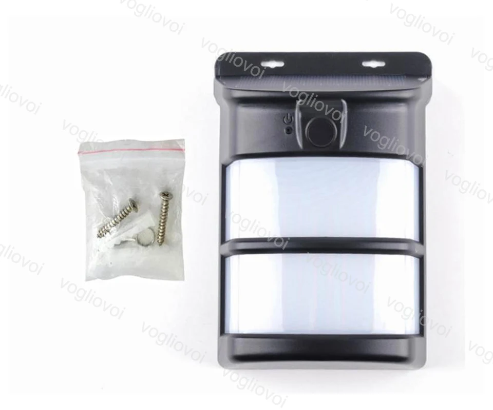 Vogliovoi Solar Led Outdoor Lighting Flickering Dancing Flames Wall Lights ABS light Operated For Garden Pathway Decoration
