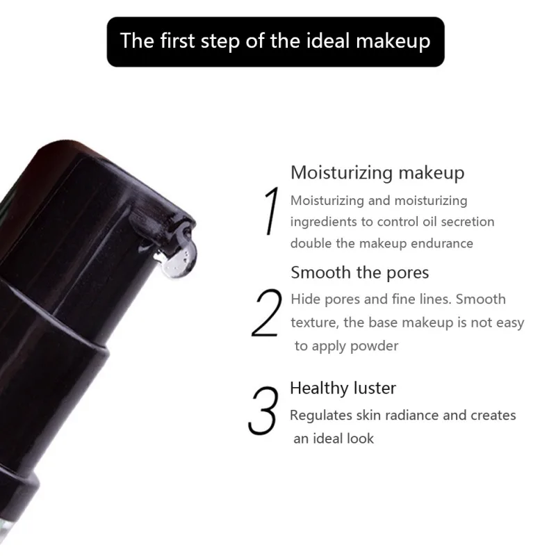 Увлажняющая сужающая поры основа для макияжа с масляным контролем косметический макияж для лица 6 мл Праймер для макияжа
