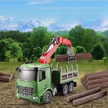 Пульт дистанционного управления инженерный автомобиль электрическая зарядка детская игрушка подъемный кран транспорт LocomotiveTruck модель игрушка для мальчиков