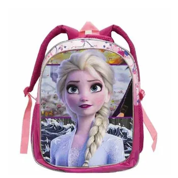 

Disney 12.5/14/16 inch Cartoon Backpack For Girls Boys Kids School Bag Elsa&Anna Princess Backpacks Girls Toddler Kids Book Bags