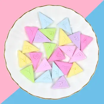 

Resin Lovely mixed Shining letter happy Flatback Cabochon Scrapbook Kawaii DIY Embellishments Accessories