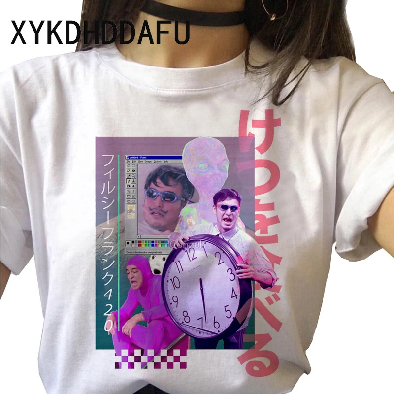 女性用vaporwave Tシャツ ミケランジェロtシャツ 女性用アーバンファッション 90年代原宿tシャツ 韓国服 Aliexpress Women S Clothing
