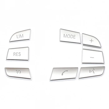 

7Pcs Car Steering Wheel Button Switch Cover Trim Stickers for 1 2 3 4 5 7 Series GT3 GT5 X3 X5 X6 F10 F20 F30 E70