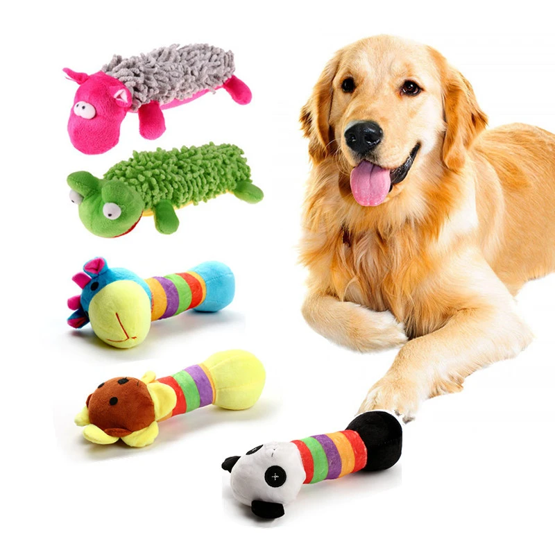 Cute Pet Dog Squeaky Play Toy Soft 