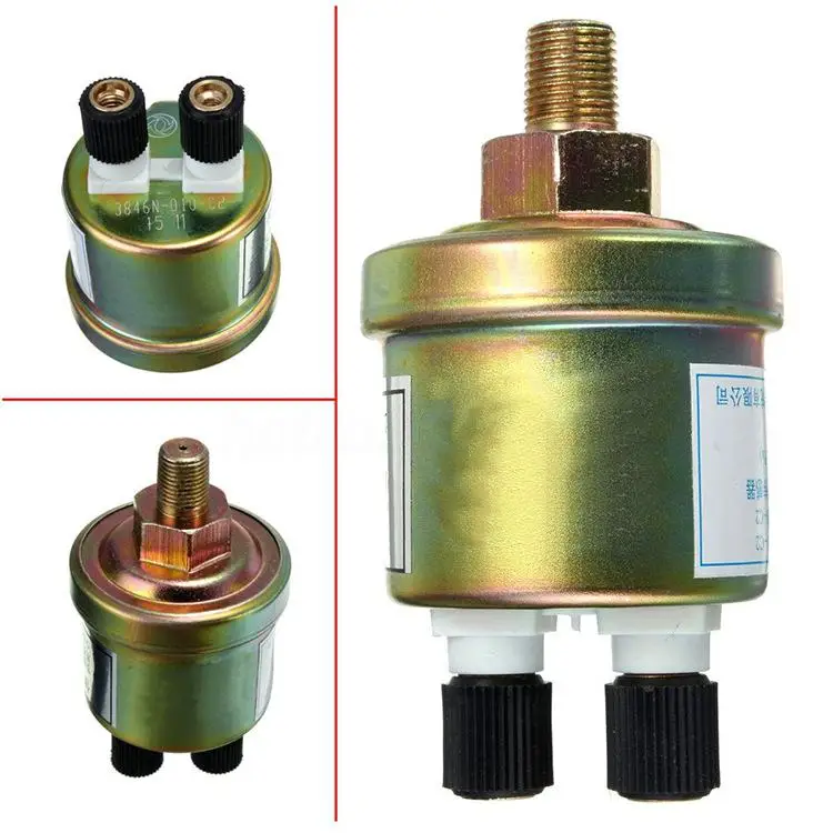 Yiwa 1/8NPT Автомобильный датчик давления масла с двойной головкой датчик давления масла Индукционная заглушка
