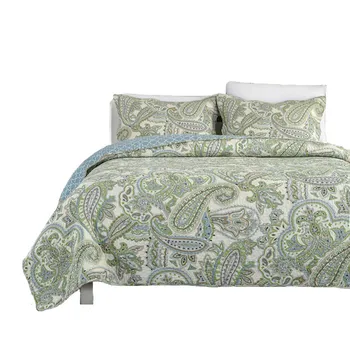 

Free shipping American bohemian national style 3pcs patchwork quilt colcha full/queen size bed cover/bedspread drap AN
