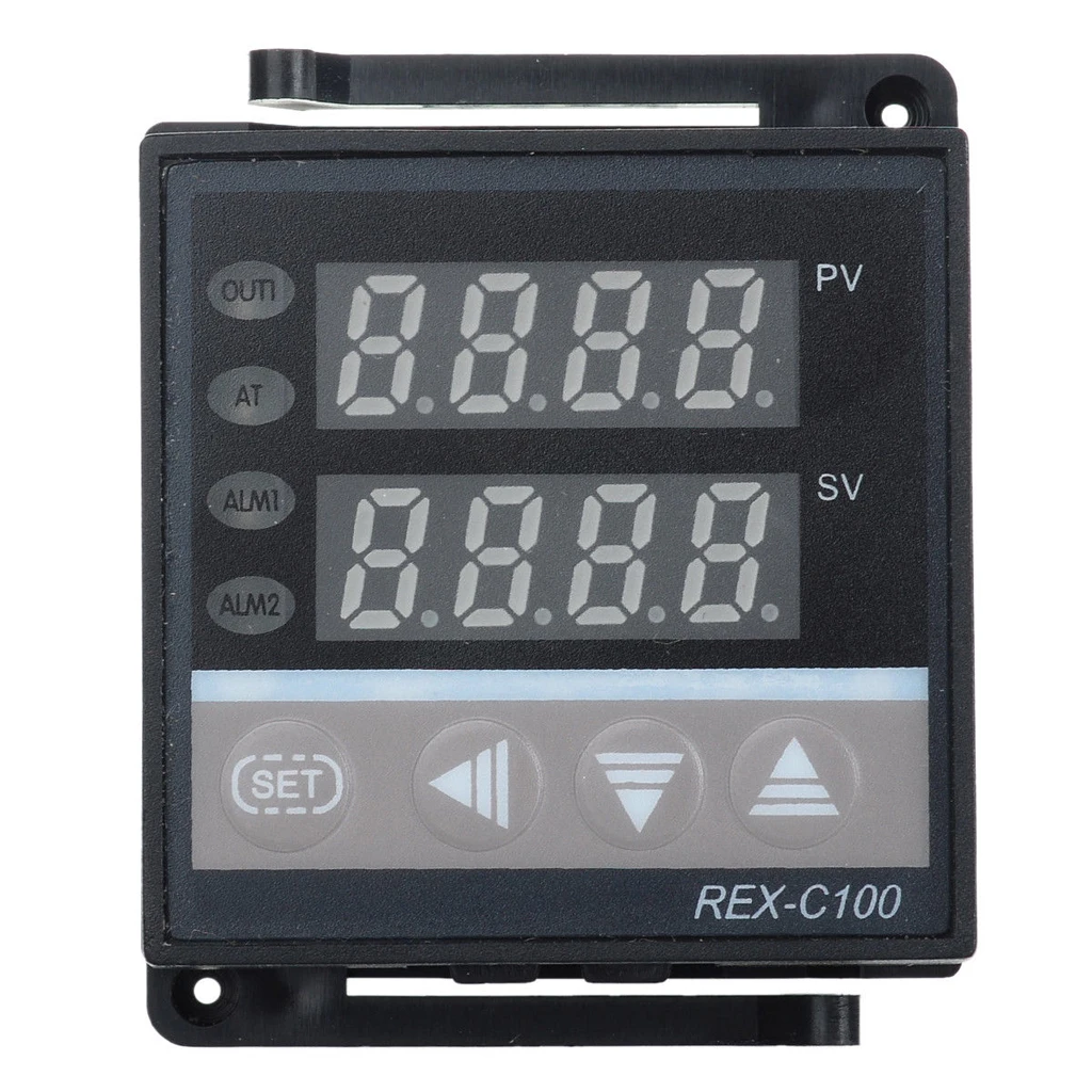 REX-C100 Professional Dual Digital Display PID Temperature Controller SSR
