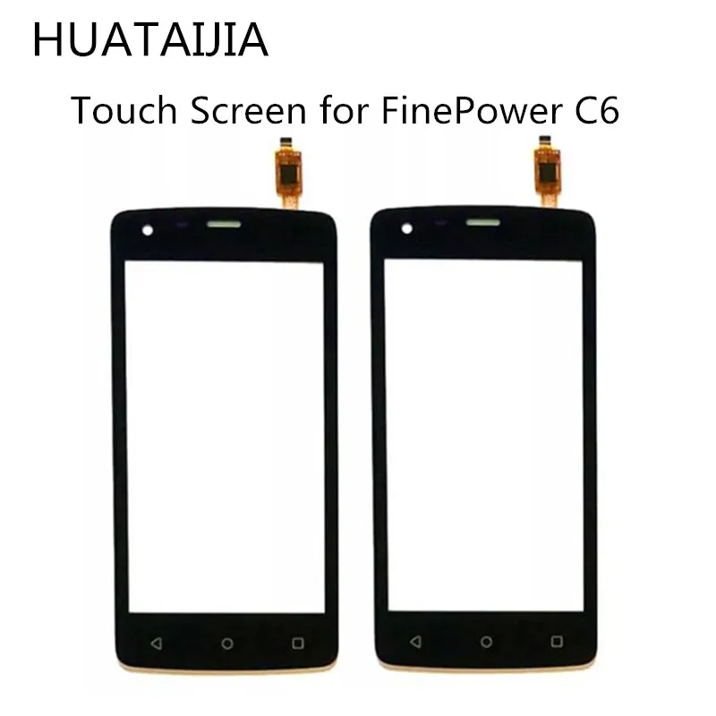 Сенсорный экран c 6 для FinePower C6 сенсорный дигитайзер запасной датчик на переднем