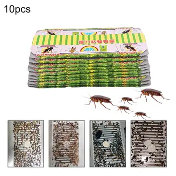 

10 Pcs Cockroach House Cockroach Trap Repellent Killing Bait Strong Sticky Catcher Traps Insect Pest Repeller Eco-friendly