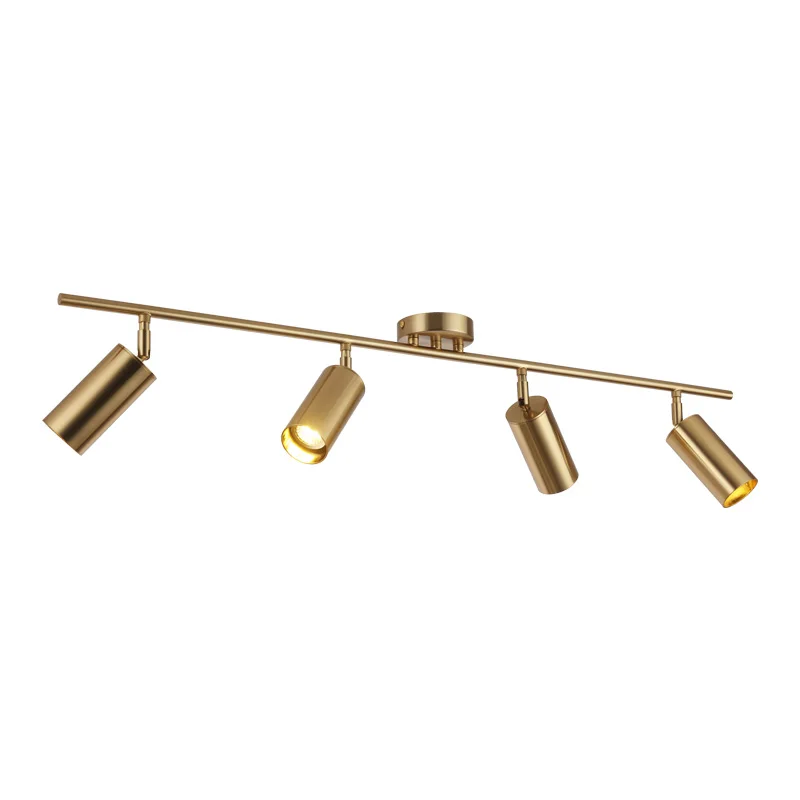 

Umeiluce Modern LED Ceiling Spotlights Gold Metal Suspension Light For Cloakroom Shop Restaurant Background Stage Lighting
