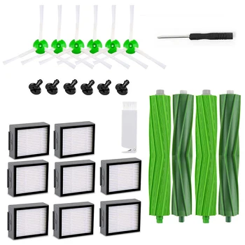 

Replacement Filter Rubber Side Brush For IRobot Roomba I7 I7+ Plus E5 E6 E7 Highly Matched With The Original Device