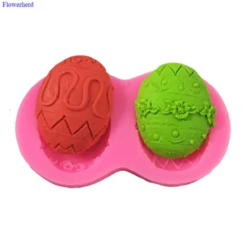 

Christmas Egg Shape Fondant Silicone Mold DIY Baking Cake Decoration Tool Cake Decorating Tools Chocolate Biscuit Mold