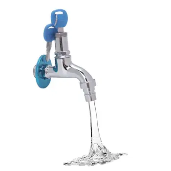 

2020 New Outdoor Anti-theft Sink Faucet With Lock Key Single Handle Lockable Household Washing Water Tap