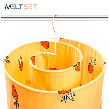 

Snail Drying Rack Metal Round Spiral Hanger Multi-function Rotary Storage Racks Organizer For Quilt Bed Sheet Home
