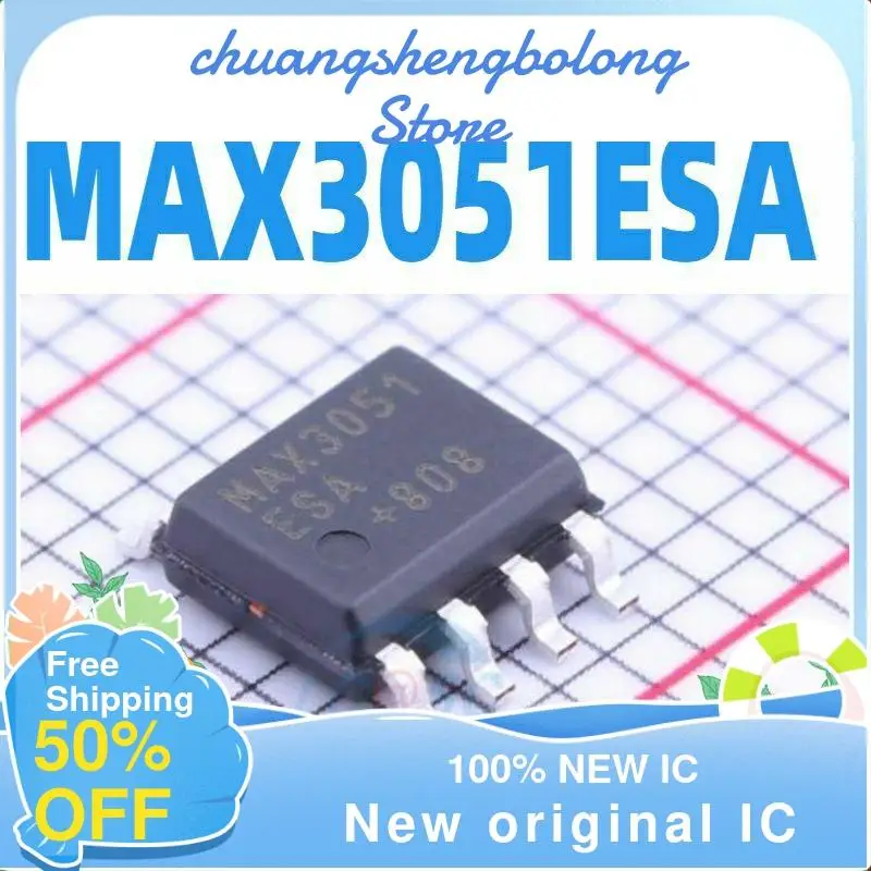 

10 шт. MAX3051ESA MAX3051ESA + T nuevo original