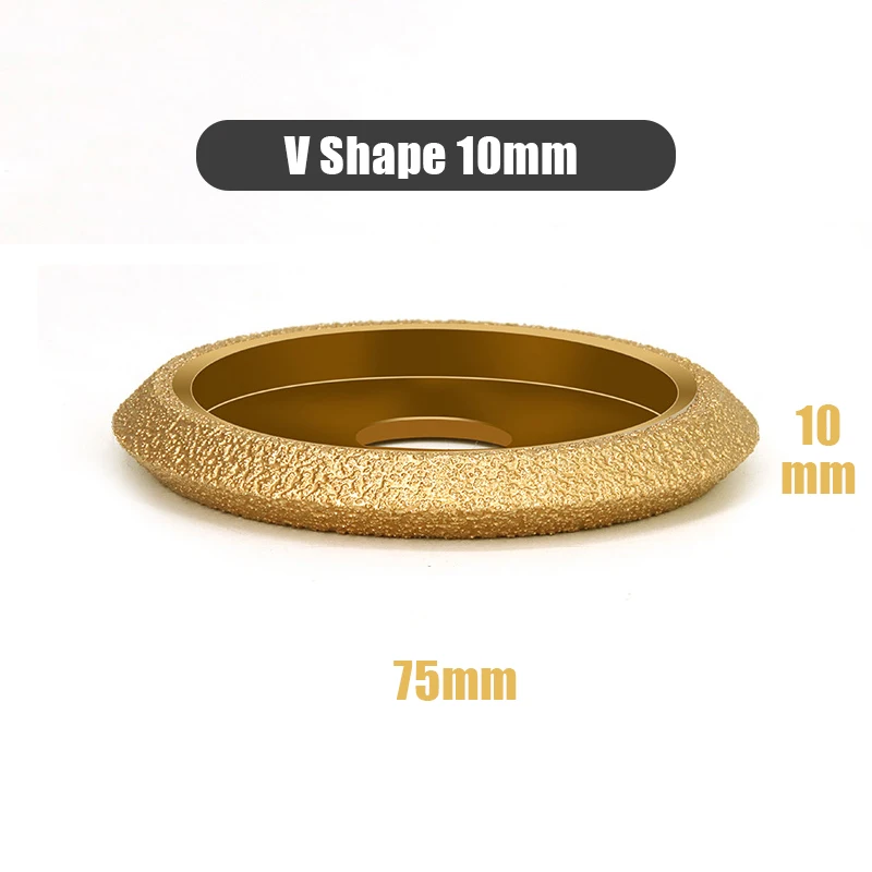 Ruizuan Brasé Sous Vide Marbre Granit Quartz Concave Diamant Disque Abrasif Bull