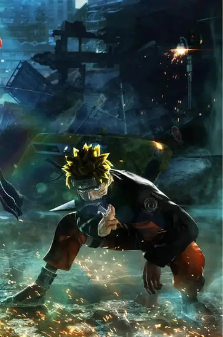 

Free Shipping 5D Diy Diamond Painting Naruto Japanese Anime Cross Stitch Mosaic Full Diamond Embroidery Home Decoration Gift
