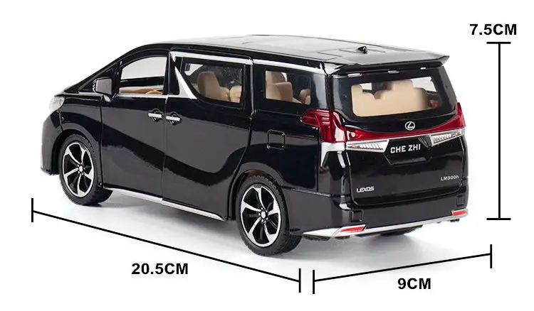Lexus Lm Mpv Van 1/24 Diecast Model Araba
