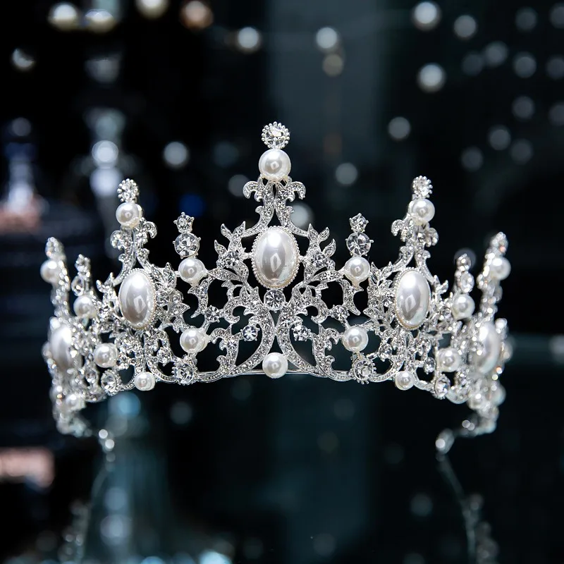 Bridal Tiaras Crown Rhinestone Pageant Diadema Collares Headpieces Wedding Hair Accessories