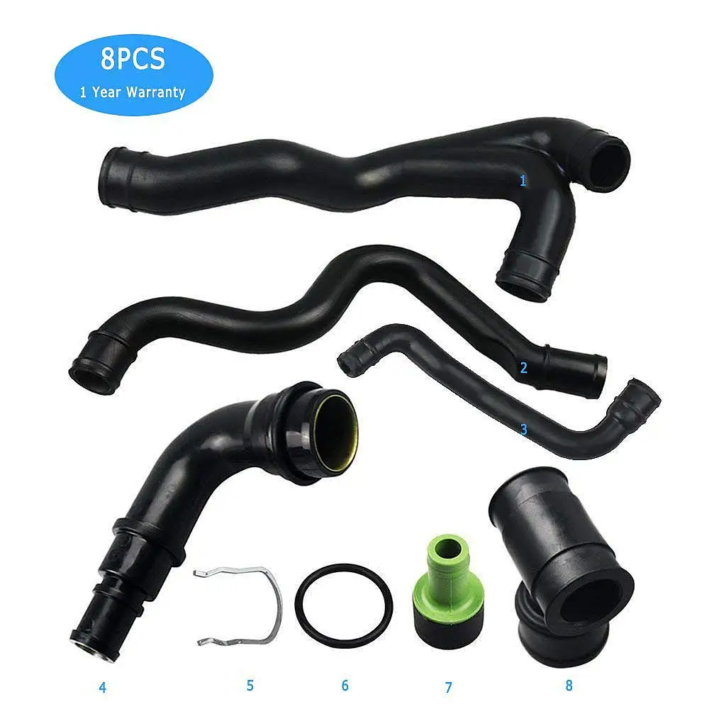 Шланг Для Клапана Двигателя VW Golf J etta MK4 Audi A3 TT 1 8 T 058103247 035103245A 06A103213F 06A103221AH 6